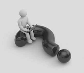 working-on-computer - grey scale